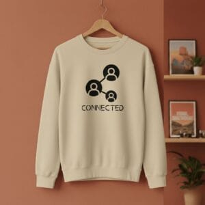 Stylischer Casual Pullover am Chiemsee. Kollektion Casual Modell Connected